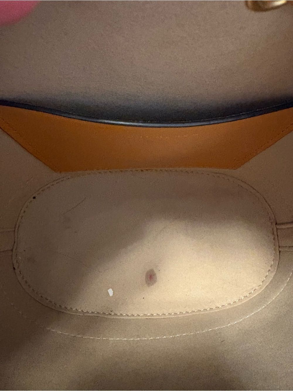 Tory Burch Color-Block Bucket Bag - Picture 3 of 7